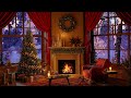 ⛄🎅🎄 Smooth & Relaxing ver. Christmas Jazz instrumental - Carol Piano Collection 24/7