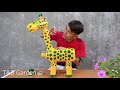 DIY Cute & Color Giraffe Plants Pots for Your Garden | Recycling Plastic Bottles For Home