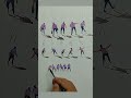 TRY THIS & IMPROVE YOUR TINY FIGURES - PART 8 | PAINT FIGURES WITH ACTIONS | WATERCOLOR DRAWING