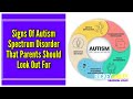 Signs Of Autism Spectrum Disorder That Parents Should Look Out For