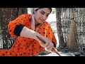 Cooking Wooden Shami Kabab|rural lifestyle|tarditional and local foods