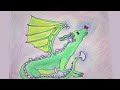 Dragon Tears: An Animated Flipbook - K Goes Old School & Draws a Dragon