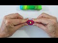 Colourful Leaf Cane in Polymer Clay, Tutorial