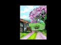 procreate landscape drawing tutorial in easy steps #drawntolife  #tutorialvideo #landscapeart