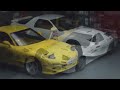 Pre-Painted INITIAL D Model Kit: Takahashi Ryosuke's Mazda FC3S RX-7 | Aoshima 1/24