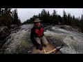 Cold Late Season Canoe Camping Trip | 360 Camera in Whitewater