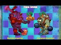 PvZ2 Tournament - Gargantuar & Hard Zombies Battle - Who Will Win? Zombie vs Zombie