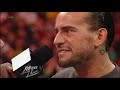 Raw: CM Punk and Chris Jericho trade verbal barbs about
