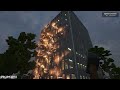 Flammable and Dynamic Office Building on FIRE | Teardown