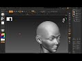 Zbrush | Sculpting female face | Part 02