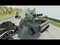 Novo carro rampa Descendo o Morro a 300km por hora Beamng Drive