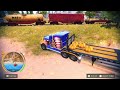 Maximus Truck Loaded Fruits Running On Train Track | Off The Road Unleashed Switch Gameplay HD