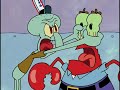 Squidward Choking Mr Krabs. Eyes For 10 Hours