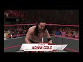 WWE 2K19 - Adam Cole vs Lionel Messi