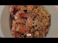 요리 vlog #2 | 홈파티 메뉴 | 실패 할 수 없는 정말정말 맛있는 새우 파스타🦐 근데 목소리를 곁들인.. Prawn oil pasta