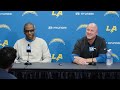 Joe Hortiz & Chad Alexander Pre-Draft Press Conference 2024 | LA Chargers