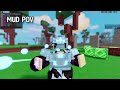 Using Aura Hacks against a Youtuber 😂.. (Roblox Bedwars)