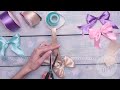 How to Tie a Bow - 4 simple ways - quick and easy DIY Tutorial