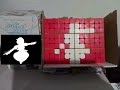 Bad Apple But with 12 Rubik's Cubes