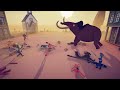 GIANT TRIBAL TEAM vs GIANT WILD WEST TEAM - Totally Accurate Battle Simulator | TABS
