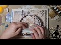 ASMR Decorating Scraping Collage Journal VINTAGE - Go With The Flow, Relaxing Sound, Relaxing Music