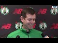 PRESS CONFERENCE: Brad Stevens talks about Celtics' regular season, extending Jrue Holiday, playoffs
