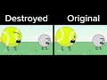 BFB 1 Destroyed vs Original