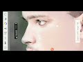 HDR face smooth skin whitening photo editing || Autodesk Sketchbook skin face painting photo editing