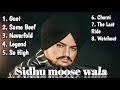 Sidhu Moose wala-(Top 8 Audio Song)