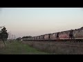 Standard Gauge Trains on the North East: Australian Trains in 4K