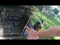 Famous Gravesite of Former Mayor of Detroit Coleman A. Young