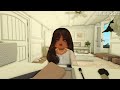 ♡ spend the day with me 🌱 | paris diaries| bloxburg roleplay ♡