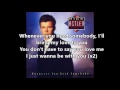 Rick Astley-Whenever You Need Somebody with lyrics