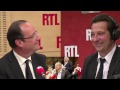 Laurent Gerra a imité François Hollande... devant François Hollande vendredi 4 mai 2012 - RTL - RTL