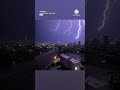 Lightning Strikes Chicago Skyscrapers