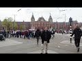 CENTRAAL STATION AMSTERDAM: Classic European Train Station! (4K)