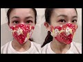 Quick!!! 5 minutes ORIGAMI mask sewing tutorial // DIY mask