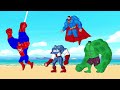 Evolution Of Team HULK Family Vs Team SPIDERMAN Family : Who Is The King Of Super Heroes?