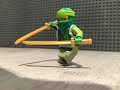 Epic ninja battle stop motion