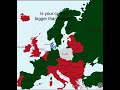 Is your country bigger than Poland?