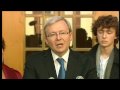 Kevin Rudd Australian PM Tearful Farewell speech p1 24 June 2010