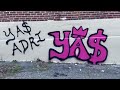 YA$ ADRI Baltimore Graffiti Art