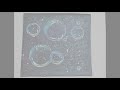 Easy acrylic painting | Acrylic Bubble painting 1 technique | Creative | Timelapse | Beautiful