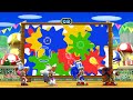 Mario Party 9 Step lt Up - Blaze Vs Rouge Vs Knuckles Vs Shadow (Hardest Difficulty)