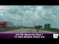 I-55 to I-240 to I-40 West: Memphis, TN