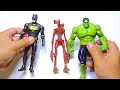 Assemble Marvel Toys Action Figure - BATMAN, HULK & SIREN HEAD - Avengers Superheroes Toys