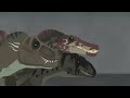 team spinosaurus vs team indominus rex // dinosaur battle // stick nodes pro animation