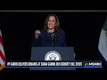 LIVE: Harris speaks for first time since racist attacks by Trump I Houston event