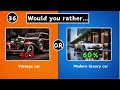 Would You Rather - Luxury Edition! || Quiz Eagle