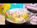 🦐 Satifying Video Cooking Miniature Garlic Butter BBQ Lobster 🤗 Best Recipes Mini Yummy